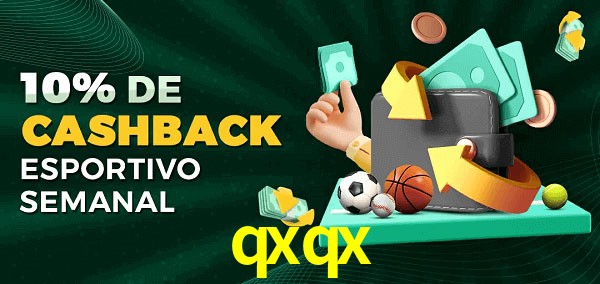 10% de bônus de cashback na qxqx